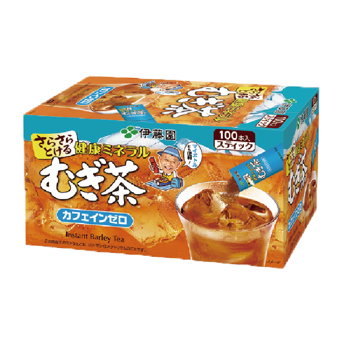 さらさらとける健康ミネラルむぎ茶ステック100本入り